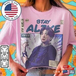 Jungkook Comic Shirt Unisex
